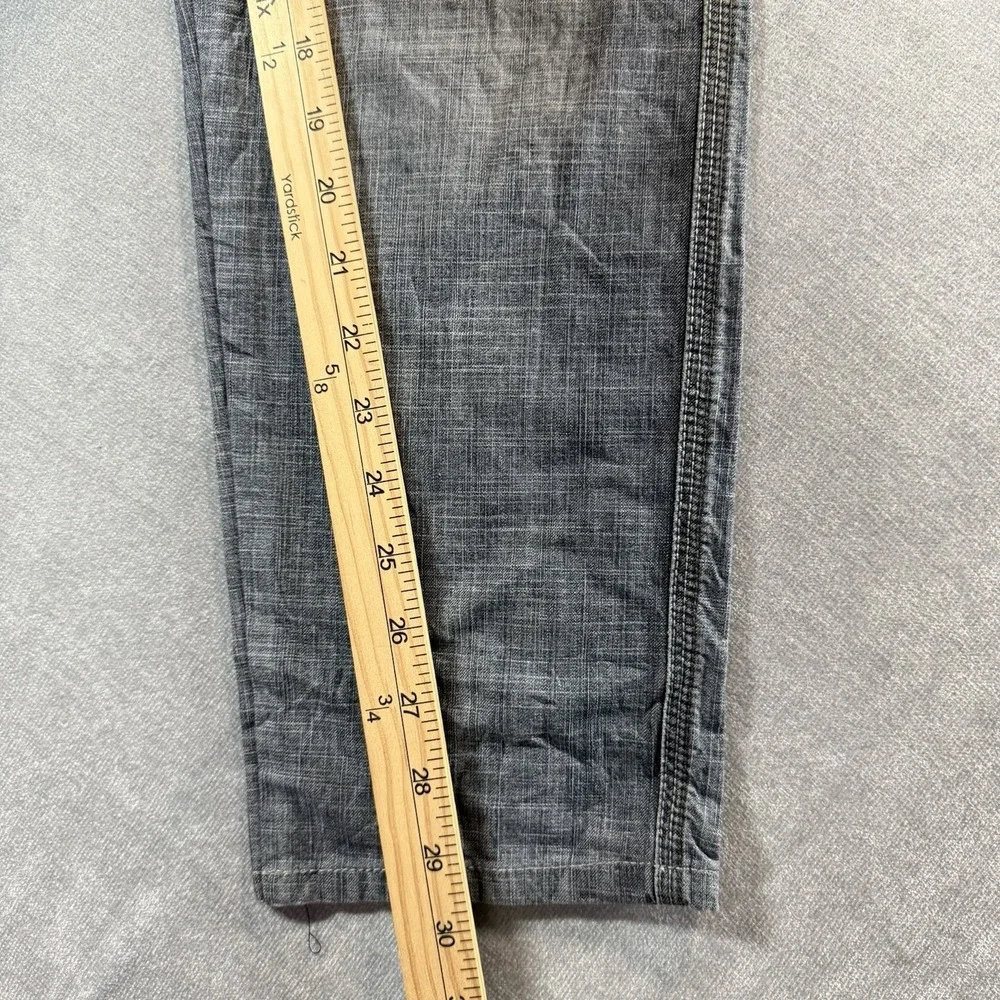 Diesel‎ Jeans Men 31x30 Gray Blue Bumix Tapered Leg Lightweight Button Fly Italy